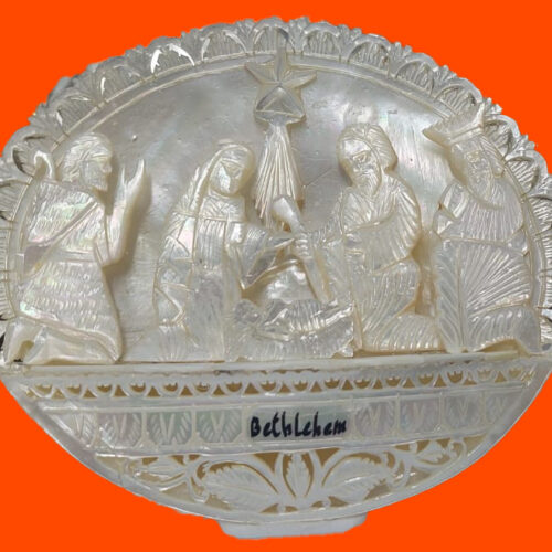 MOP Grotto Rounded with star and writing