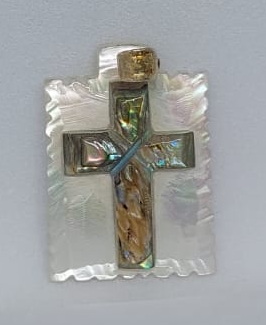 Mother of pearl handmade Cross Normal